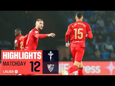 Resumen de Celta vs Sevilla Matchday 12