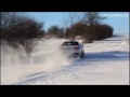 WOW! Maserati GranCabrio DRIFTED on SNOW ROADS - PURE CAR SOUND