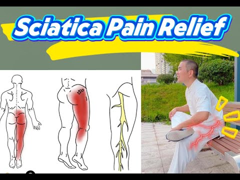 EASY Sciatica Pain Relief Exercises for Seniors with TCM & TaiChi