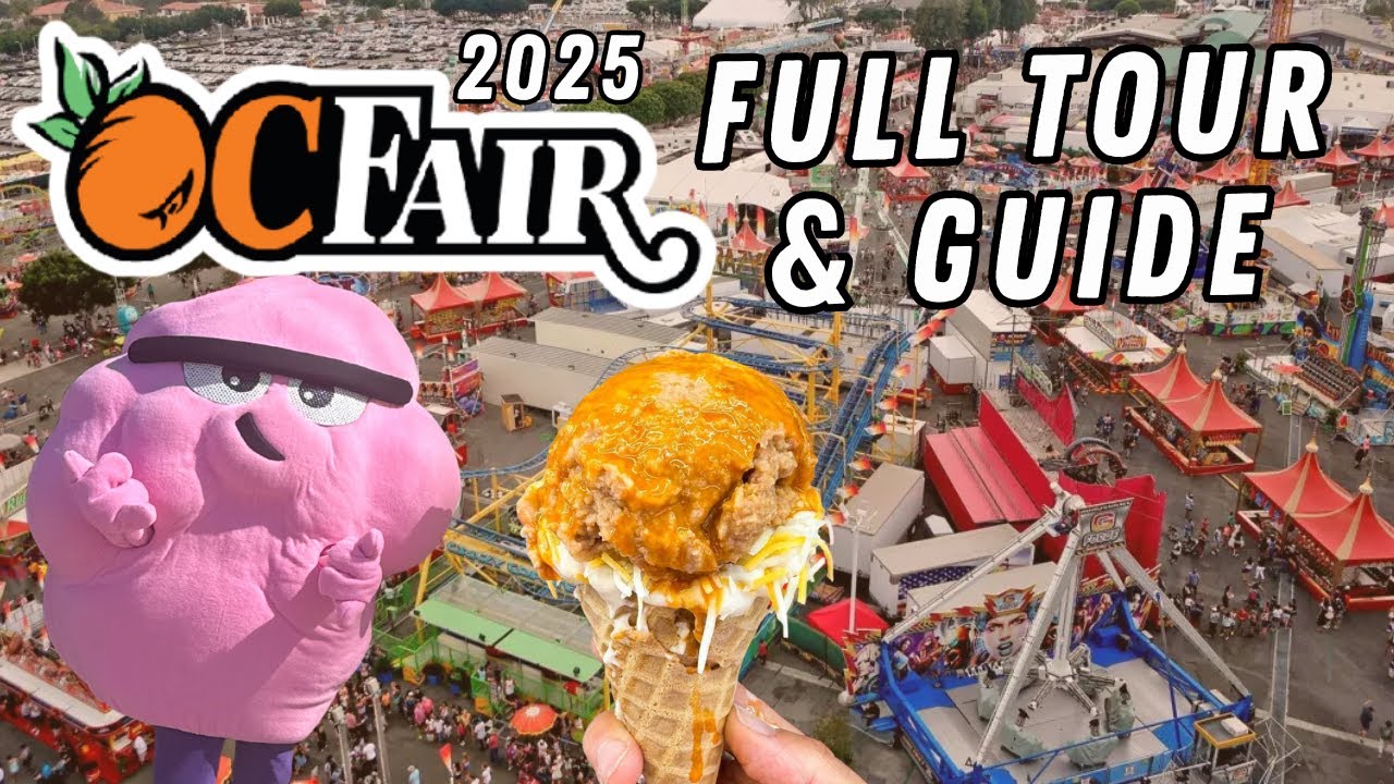 OC FAIR 2025 – FULL TOUR & Ultimate Guide to the Food, Shows, Rides, Animals & What’s New!