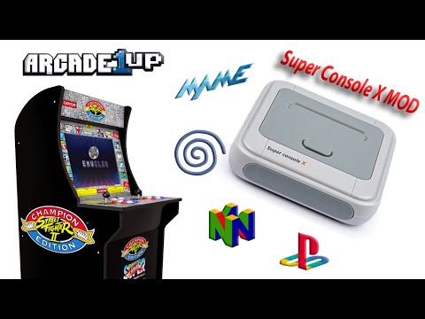 Super Console X Arcade1up MOD .. How good is it ?