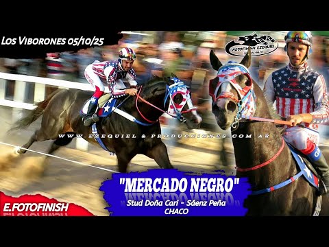 1°MERCADO NEGRO vs 2°EURO LAKE Club Hipico Los Viborones El Quebrachal-Salta Dom 5 Oct 2025