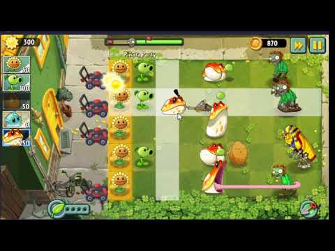 Plants vs Zombies 2 AltverZ Pinata party luck o day zombie 18th march 2022