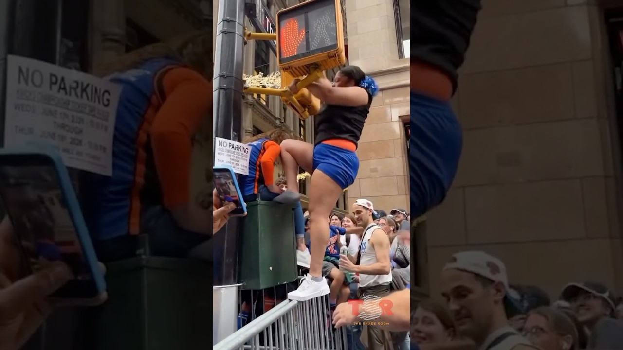 Woman Behind Viral Knicks Parade Brawl Tells HER Side! 😮