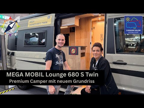MEGAMOBIL Lounge 680 S Twin - CARAVAN SALON Düsseldorf 2025