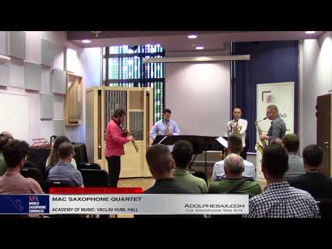 Foglie d`acero by Raffaele de Giacometti   MAC Saxophone Quartet   XVIII World Sax Congress 2018 #ad