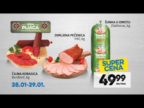 Sveže sa RODA pijace 28. - 29.01.2017.