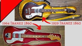 Video thumbnail for Vintage Pair of Ibanez 1860's from 1959 and 1964 by PinetopJackson