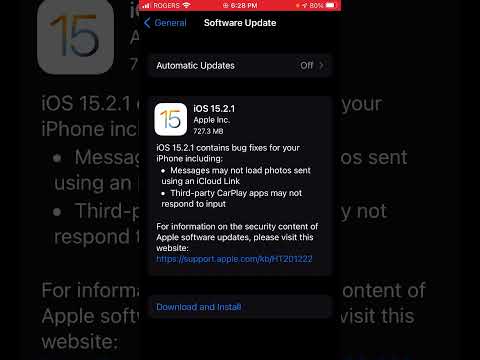 WhatNew to iOS episode 52 iOS 15.2.1￼