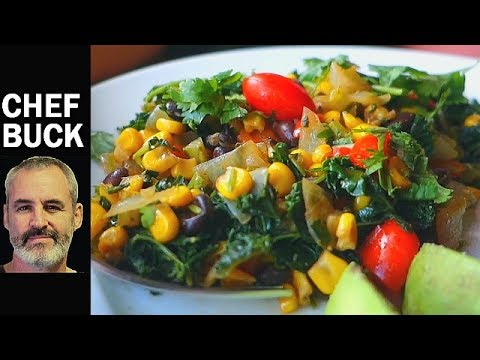 Best Kale Recipe - Mexican Kale