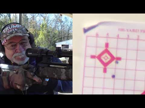 Savage Axis XP 350 Legend 50 and 100 yards