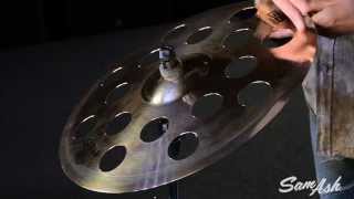 Video thumbnail for Sabian B8 Pro 18" O-Zone Crash Cymbal | Quicklook by Sam Ash Direct