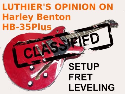 Harley Benton HB-35Plus: Setup, and My Honest Opinion!
