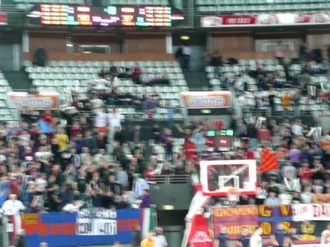 Lottomatica Virtus Roma-Montepaschi Siena - Andre Hutson (assist Luca Vitali)