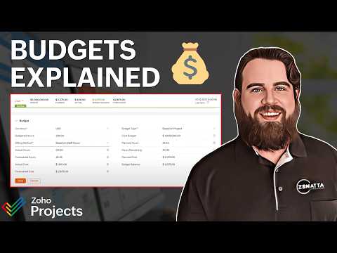 How to Set Up Zoho Projects Budgets