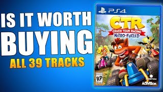 CTR NITRO FUELED Gameplay Explained (Is Crash Team Racing Nitro Fueled Worth It) ALL 39 TRACKS!!