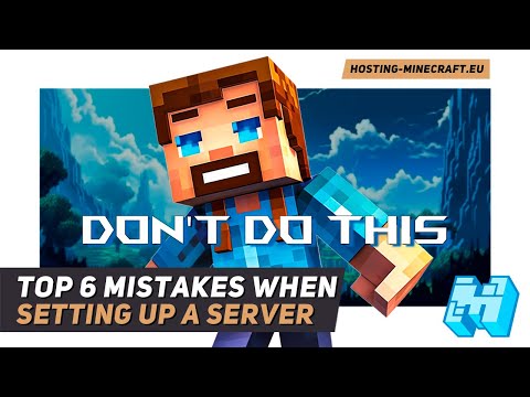 Hosting-Minecraft EU - TOP 6 mistakes in creating a Minecraft server / Tips from HOSTING-MINECRAFT.EU