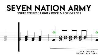 Download lagu Seven Nation Army   Trinity Rock & Pop Drums Grade 1 (OLD) mp3