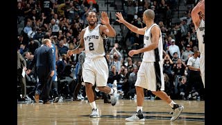 San Antonio Spurs - Kawhi Leonard - Tony Parker - Jonathon Simmons - LaMarcus Aldridge