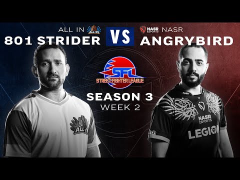 801 Strider (G) vs. NASR Angrybird (Seth) - Bo3 - Street Fighter League Pro-US - Season 3 Week 2