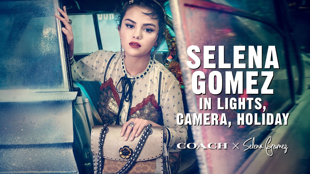 Selena Gomez in Lights, Camera, Holiday for Coach | #CoachxSelena thumnail