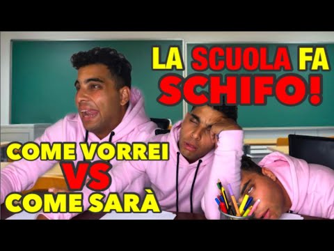LA SCUOLA FA SCHIFO! (Come vorrei VS Come sarà) -Jordan Verallo