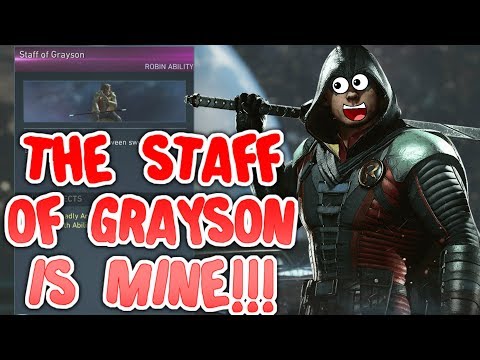 I'VE FINALLY UNLOCKED THE STAFF OF GRAYSON!!! - Injustice 2