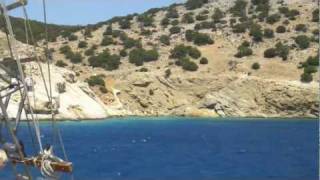 preview picture of video 'Naxos Island Boat Daily Trip.'