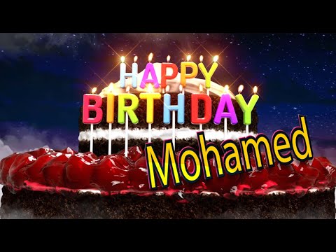 Happy Birthday Mohamed!