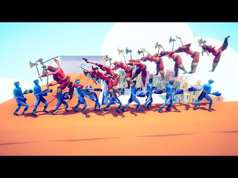 10x BOXERS vs 10x EVERY UNIT (Battle on the Roof) 🥊🥊🥊 | Totally Accurate Battle Simulator TABS