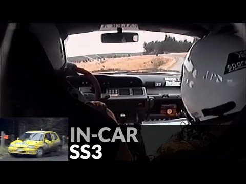 1995 Pirelli International Rally, in-car with Head & Harryman - SS3 Chirdonhead (15.22km)