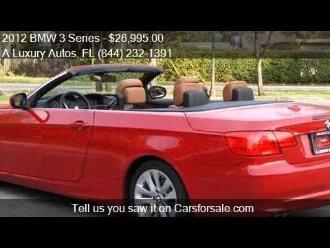 2012 BMW 3 Series 328i 2dr Convertible for sale in Miramar,