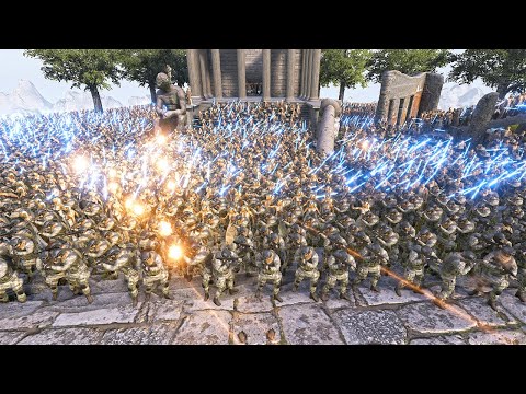 Heroes army against 4.6 million joint army !! Ultimate Epic Battle Simulator 2 | UEBS 2