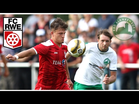 TSV Bad Blankenburg - FC Rot-Weiß Erfurt | Köstritzer Landespokal | 2.Runde | 2016/17