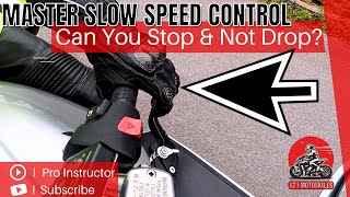 Slow-Speed Motorcycle Control