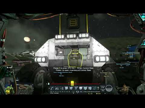 Space Engineers_(LIVE STREAM - (The Lost Colony) -  Driving home to base with the loot)