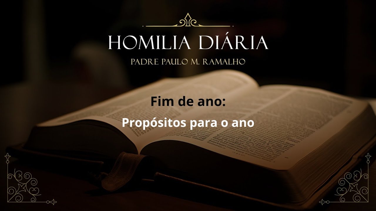 FIM DE ANO: PROPÓSITOS PARA O ANO