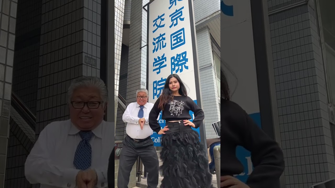 @ศึกษาต่อประเทศญี่ปุ่น さんと　@KT_KRATAE🧿 さんのBANGKOK CITYを踊ってみましたが、完璧に覚えてないのでバタバタ笑笑 #三和交通 #dance #踊おじさん