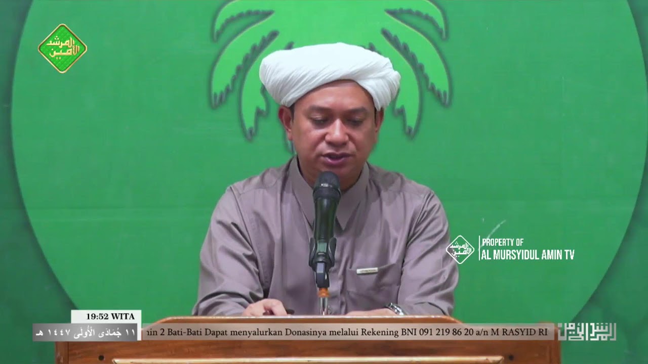 [LIVESTREAM] M.T Mudzakaratil Ummah Kapuas | TGH. M. Rasyid Ridha | Kamis, 30 Oktober 2025