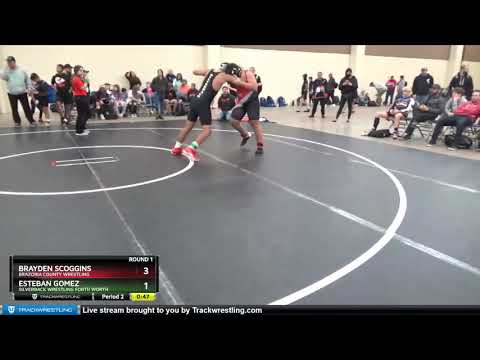 187 Lbs Round 1 - Esteban Gomez, Silverback Wrestling Forth Worth Vs Brayden Scoggins, Brazoria Co