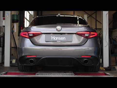 Alfa Romeo Giulia Veloce Q4 I Stock VS Supersprint exhaust I Autobedrijf Hansen