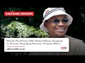 Wordz Tha Prince Talks Album Rapping In Vernac Recording Process PTA Wave Backyard Sessions