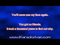 Bee Gees - You'll Never See My Face Again KARAOKE