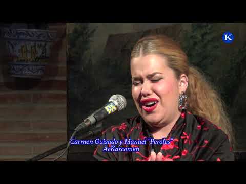 Carmen Guisado y Manuel Peroles #FARRUCA 4º PREMIO XXXVII Concurso Nacional Cante #Flamenco Carmona