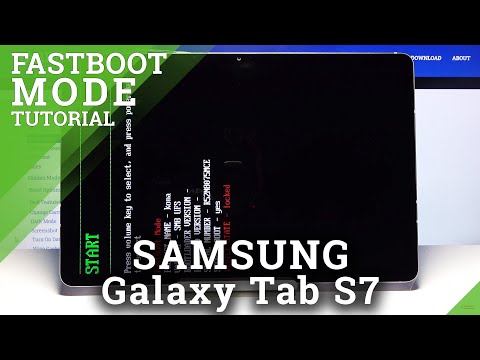 Samsung Galaxy Tab S7 Open / Quit Fastboot Mode