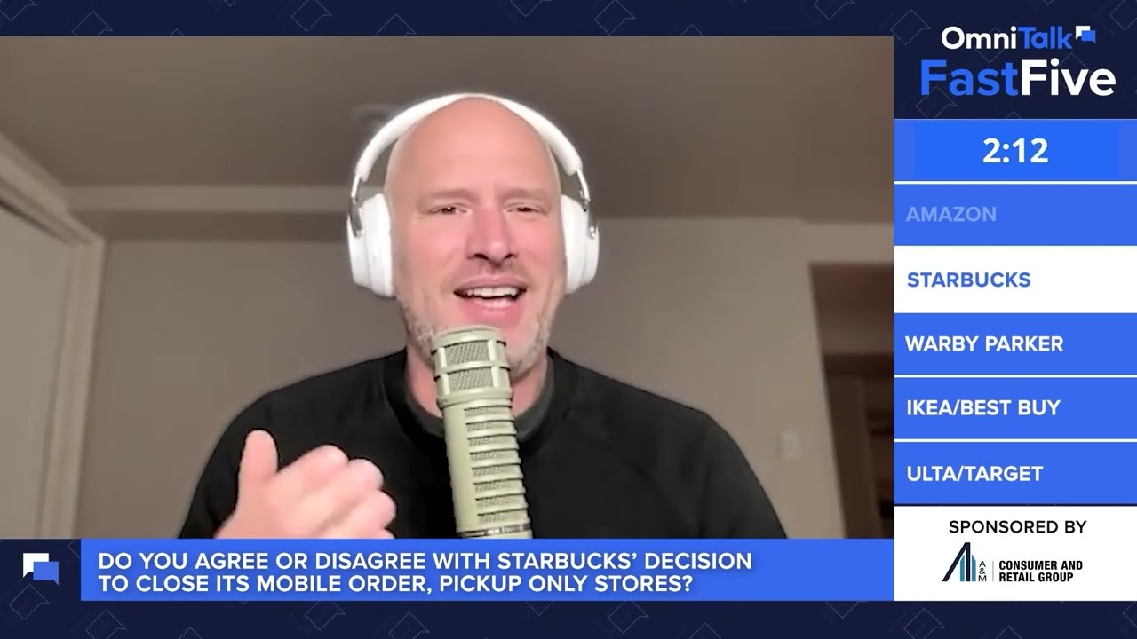 Why Starbucks Is Killing It's Mobile-Only Pickup Stores For Better "Vibes" | Fast Five Shorts