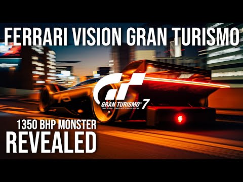 Thumbnail for Ferrari Vision Gran Turismo Unveiled | 1350 bhp Hybrid Vision GT coming to GT7 by Ferrari Vision Gran Turismo