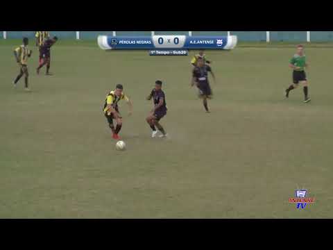 Copa Jajá 2021 AE Antense x Pérolas Negras Sub 20 1º tempo