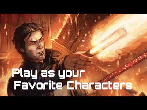 Видео The Dresden Files Cooperative Card Game #1