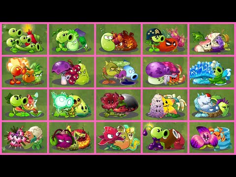 Random 20 Teams 3 Plants - Which Team Will Win? Pvz 2 Plant vs Plant